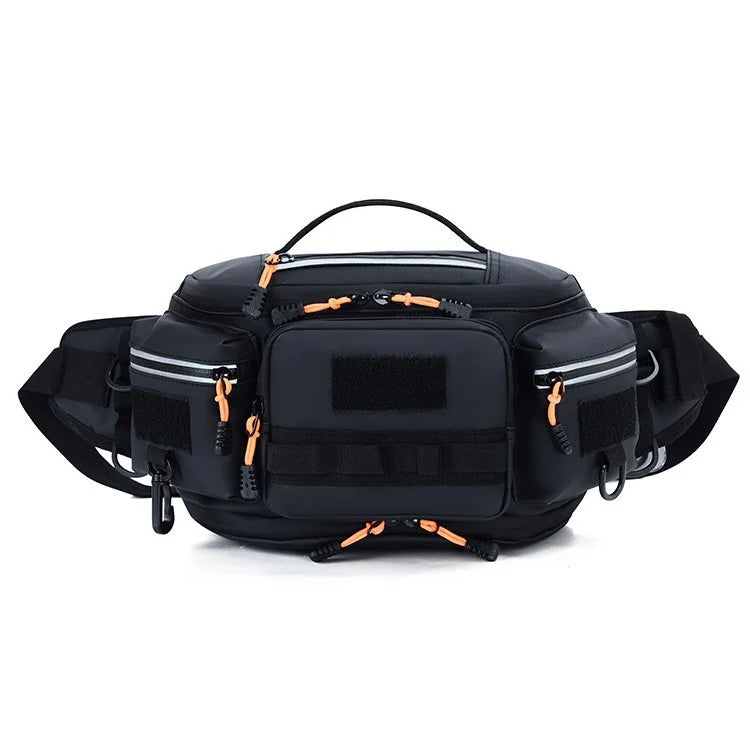 Waist Pack Water-Resistant Multi-Pocket Adjustable Strap
