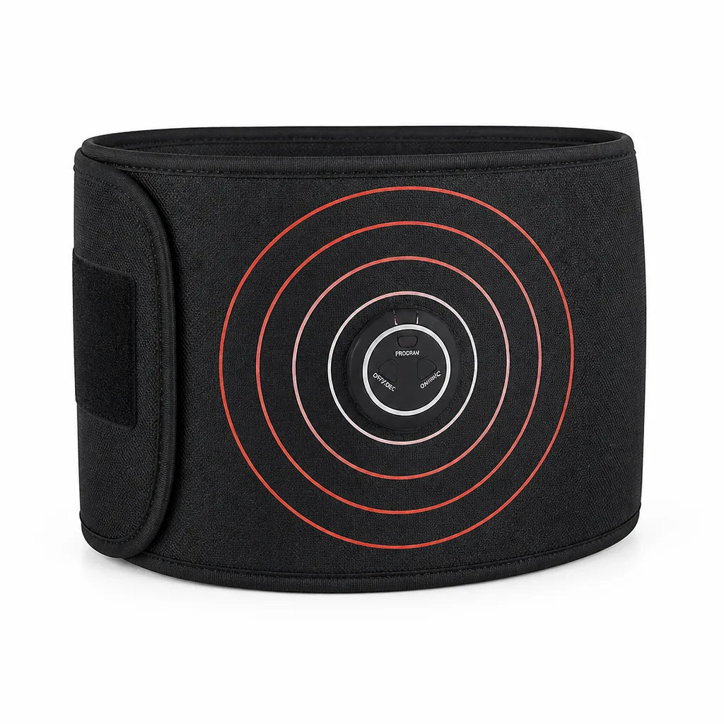 Waist Slimming Belt Heating & EMS Vibration Breathable Fabric