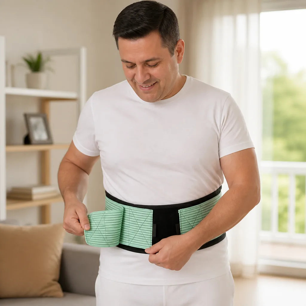 Waist Support Belt Double Compression Adjustable Fit