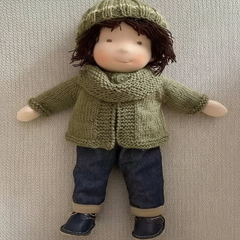 Waldorf Doll Handmade Cotton Hypoallergenic 11.8 Inch