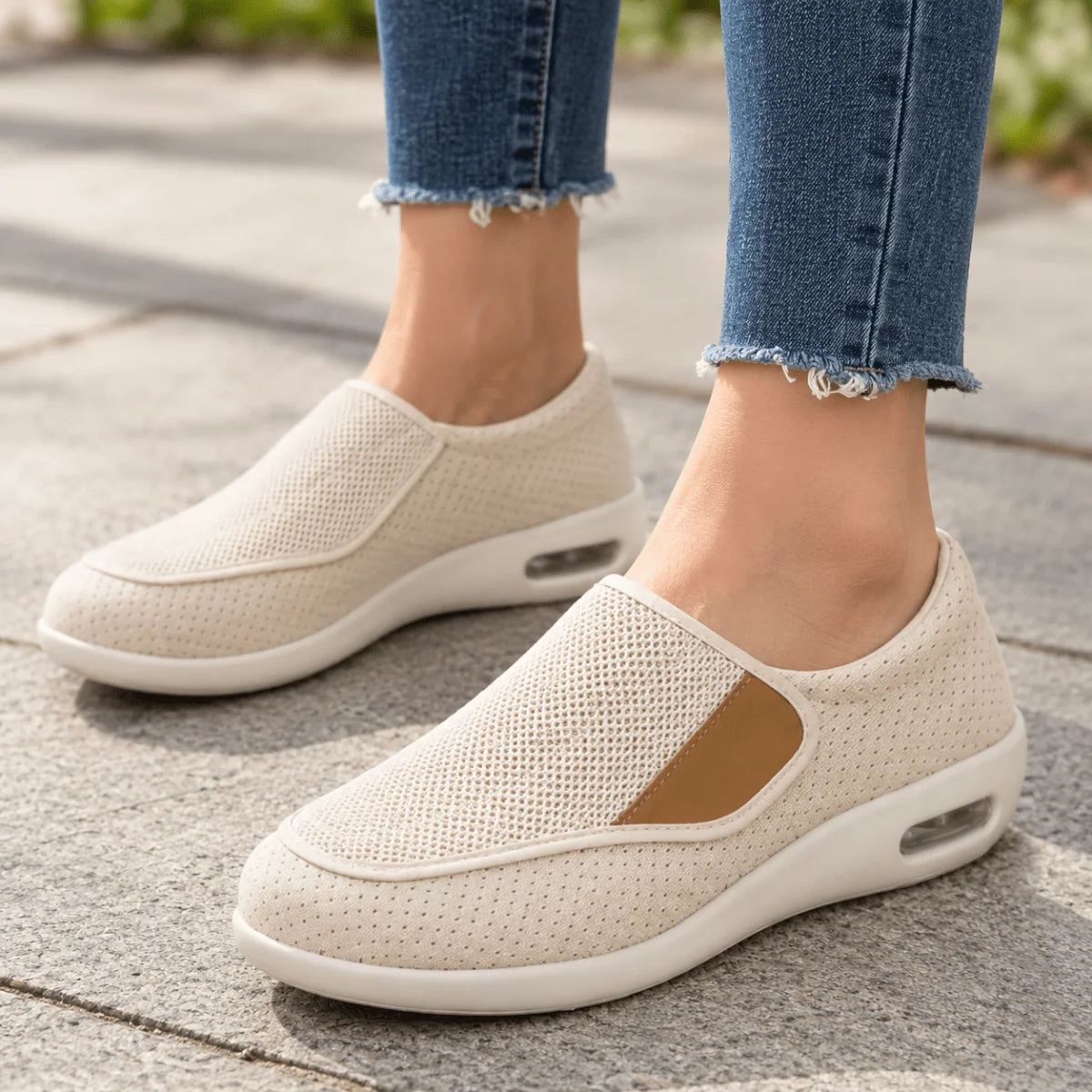 Walking Shoes Wide Fit Soft Cushioning