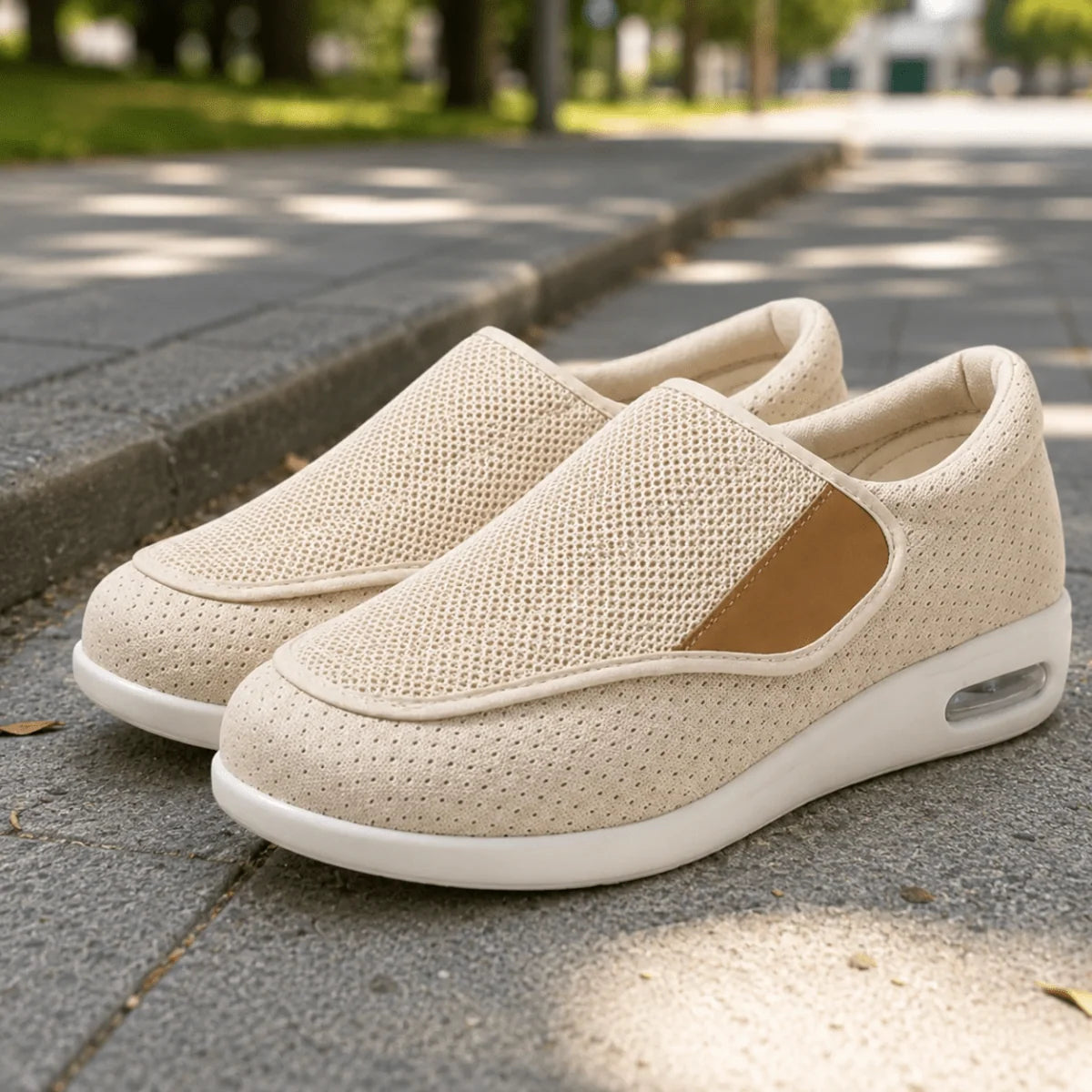 Walking Shoes Wide Fit Soft Cushioning