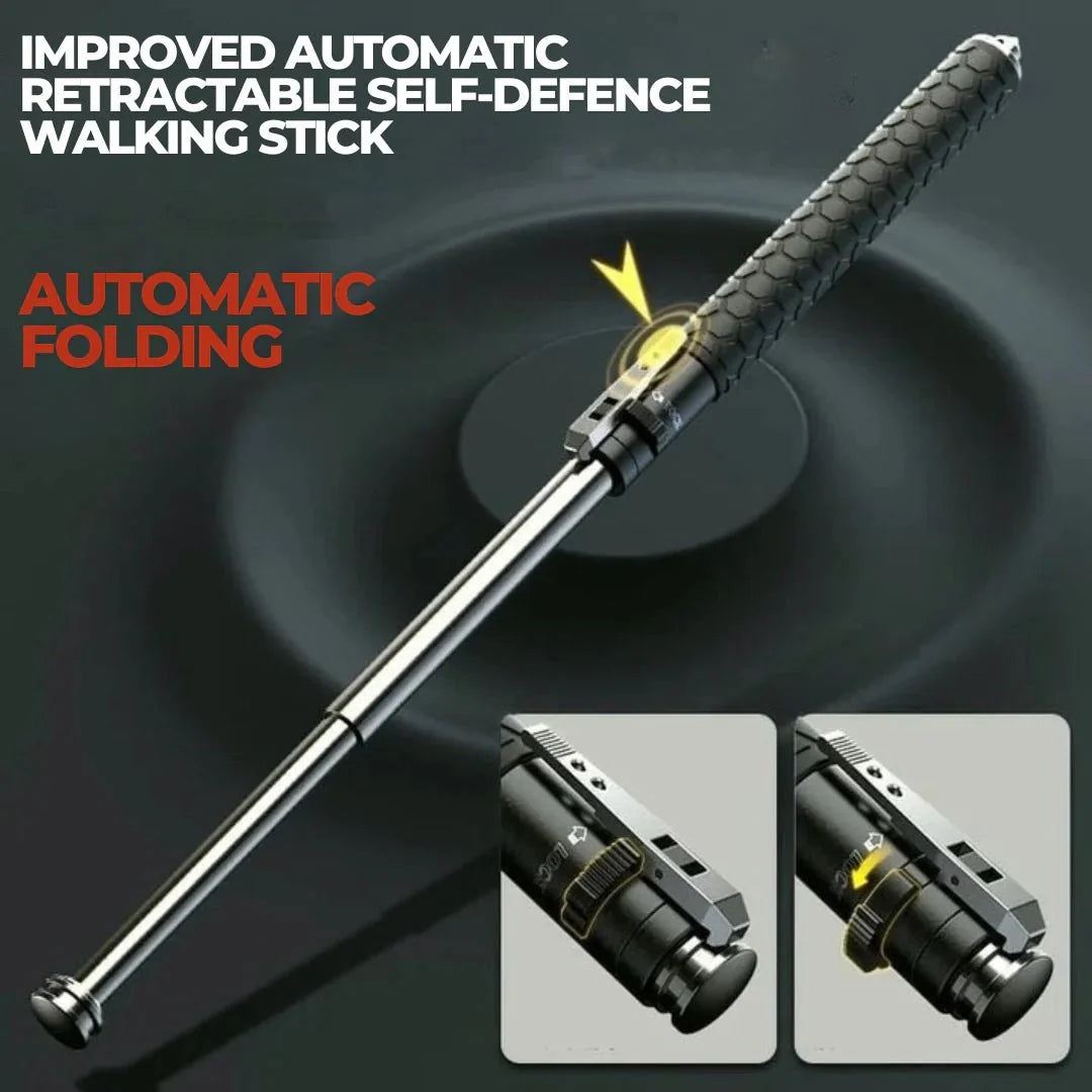 Walking Stick Folding Aluminum Alloy Anti-Slip Grip