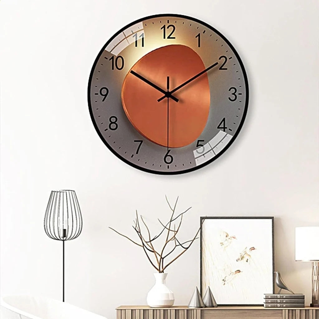 Wall Clock Minimalist & Silent Sweep Multiple Sizes