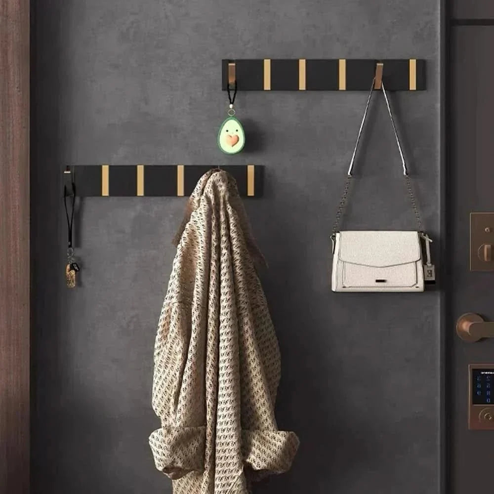 Wall Hook Foldable Aluminum Space-Saving Design