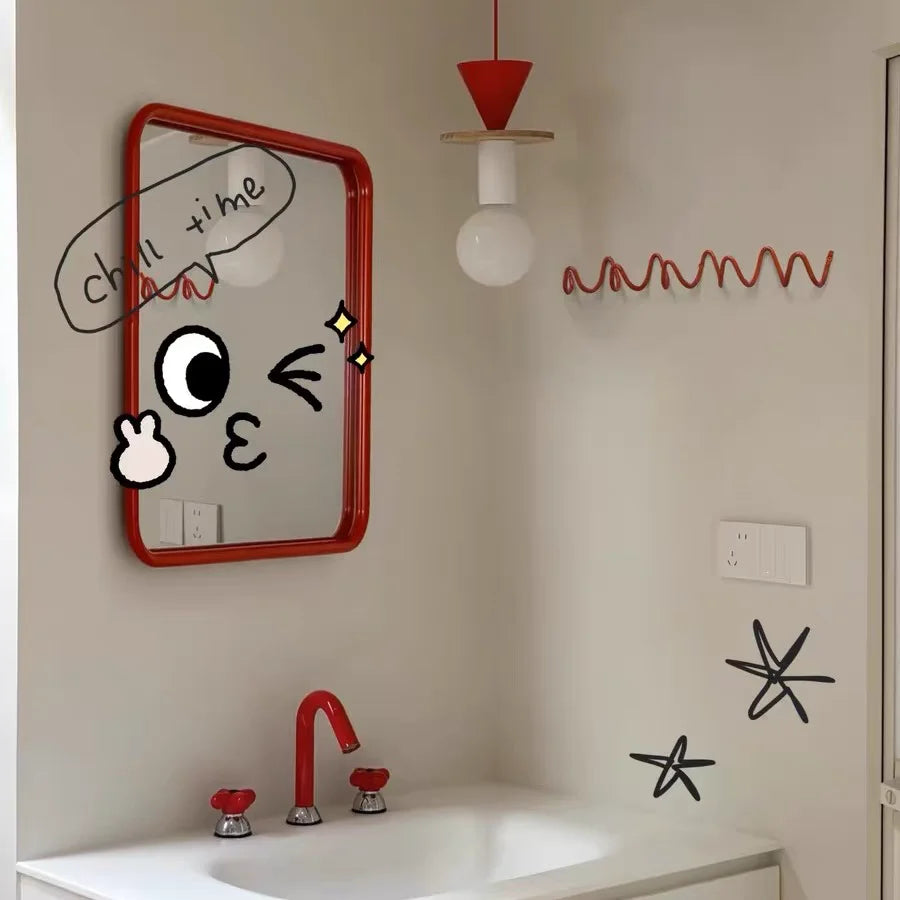 Wall Hook Rack Iron 3 Hooks Space-Saving Wall-Mounted Design