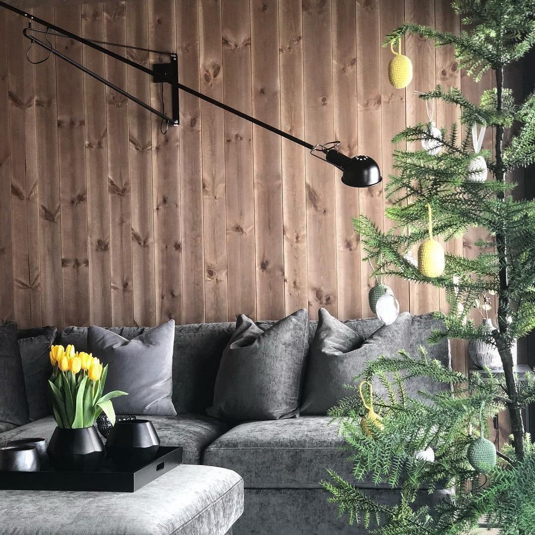 Wall Lamp Adjustable Swing Arm Cast Iron Counterweight