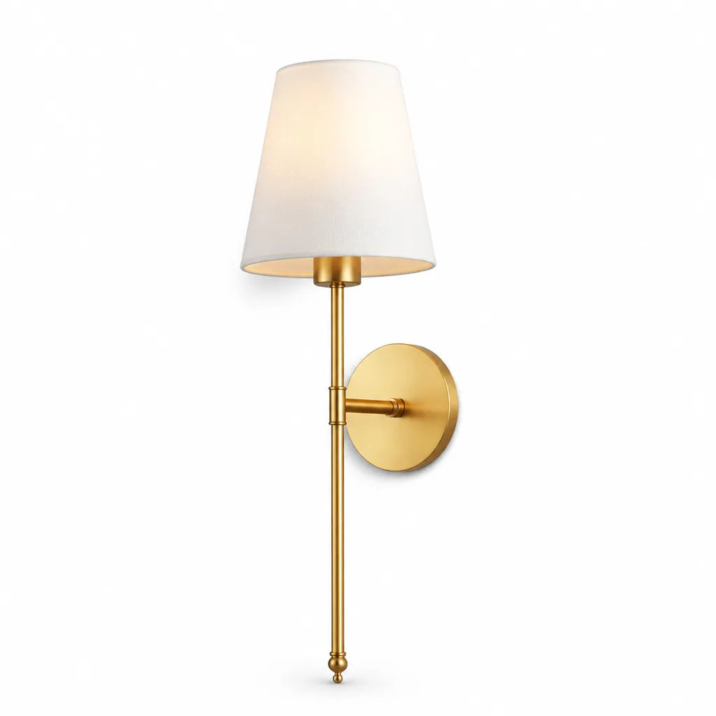 Wall Lamp Battery-Powered Remote Control No-Drill Mount