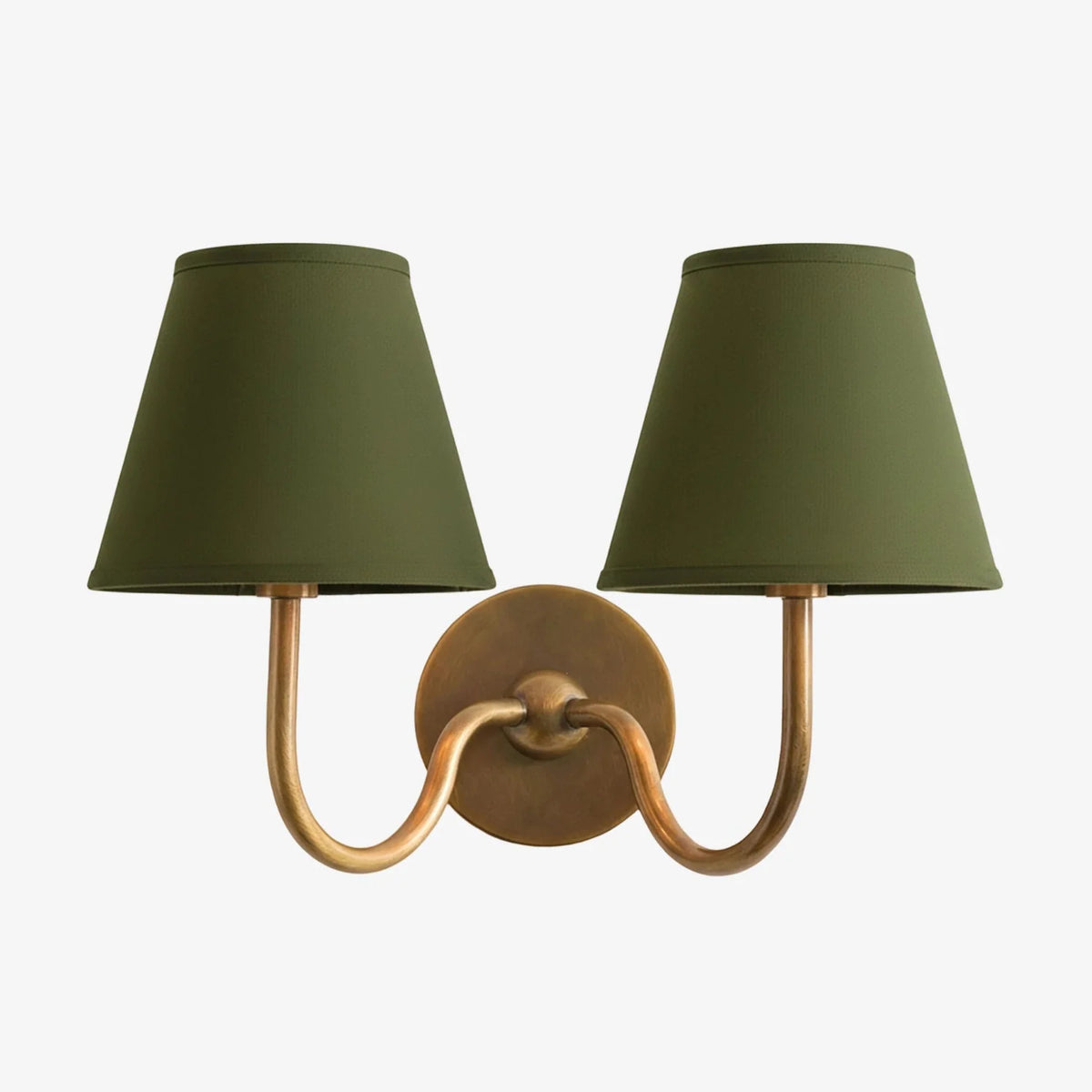 Wall Lamp Dimmable Fabric Shade Hardwired Installation