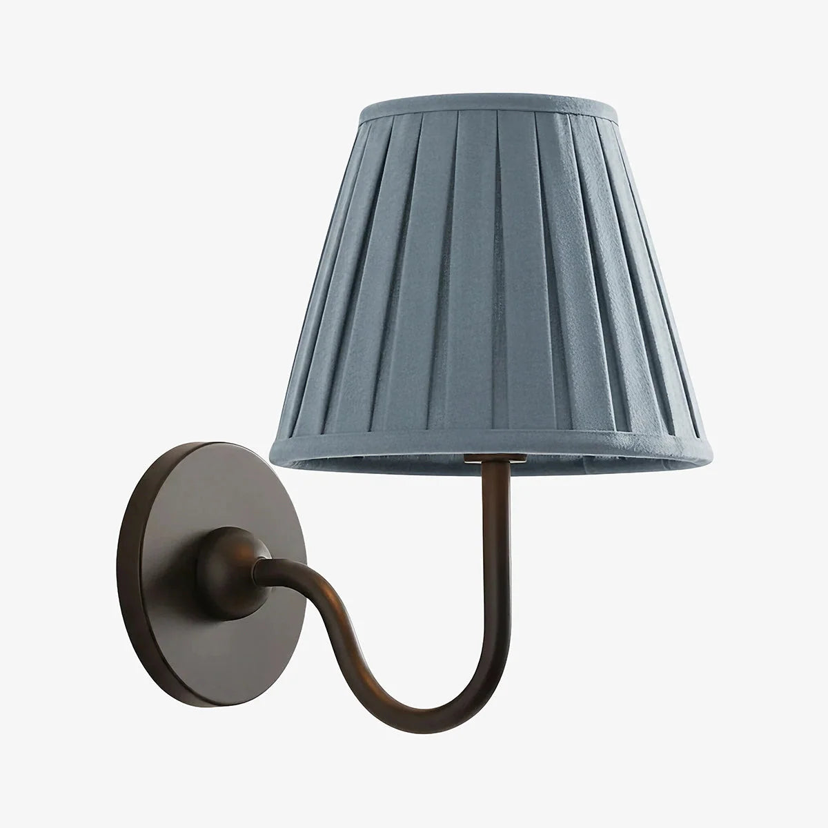 Wall Lamp Dimmable Fabric Shade Hardwired Installation