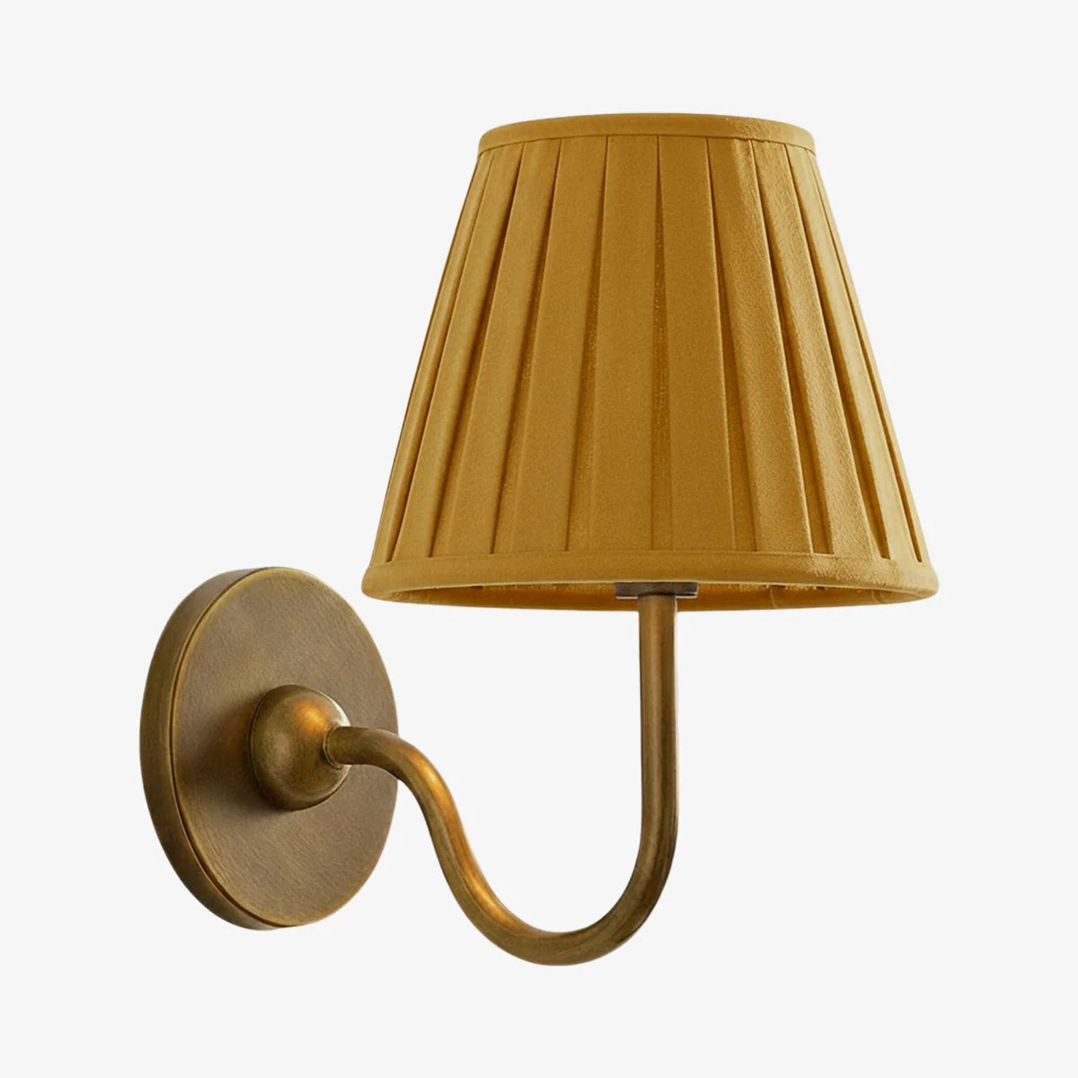 Wall Lamp Fabric Shade Dimmable Hardwired