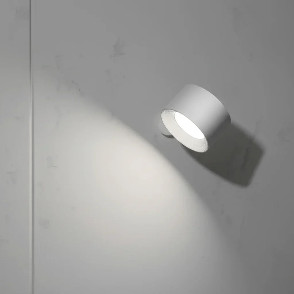 Wall Lamp LED Aimable Rotating Magnetic USB Rechargeable