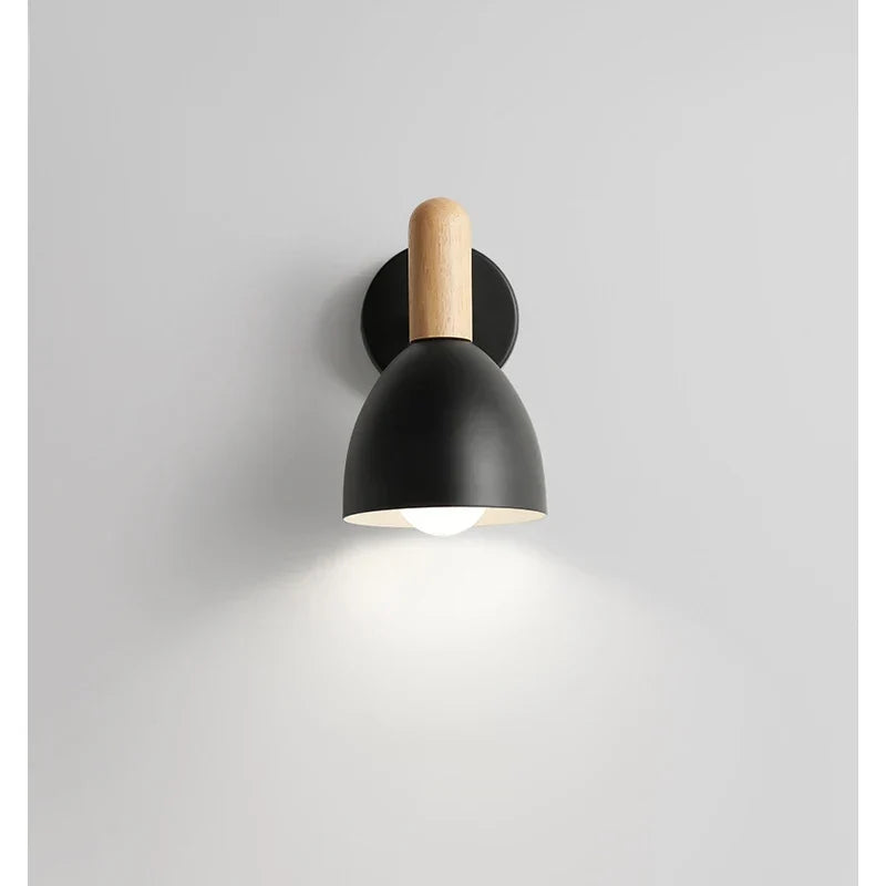 Wall Lamp Solid Timber Swings & Tilts Friction Joints