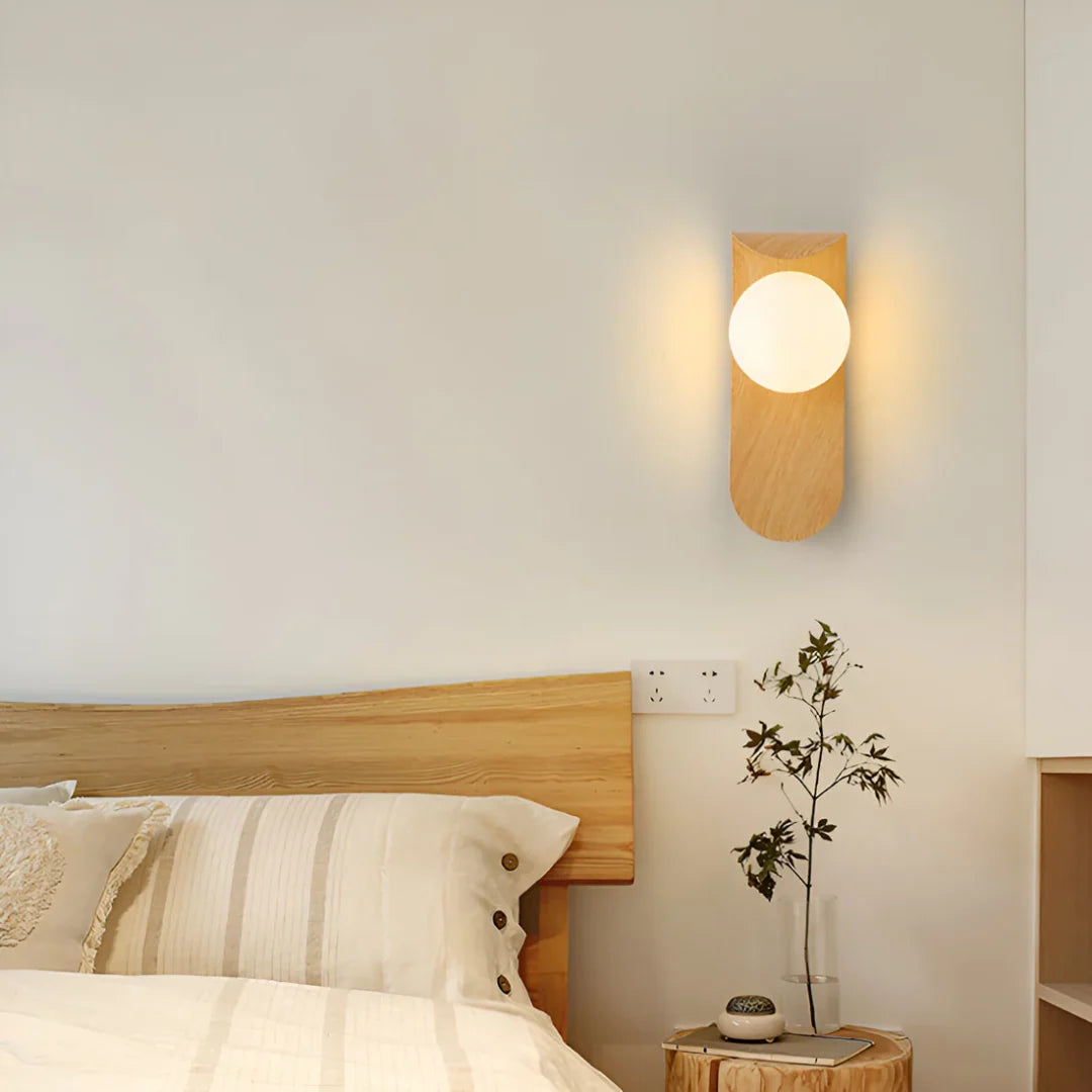 Wall Lamp Timber Block Seamless LED Band