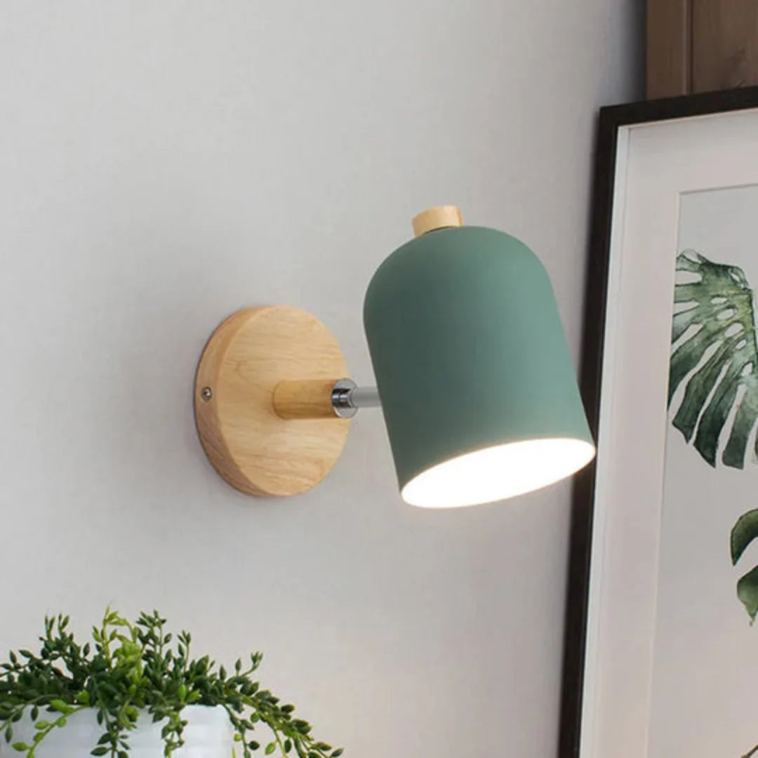 Wall Lamp Timber Integrated LED Soft Diffused Light