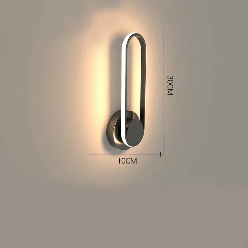 Wall Light 330° Rotating Aluminium Head & Integrated LED