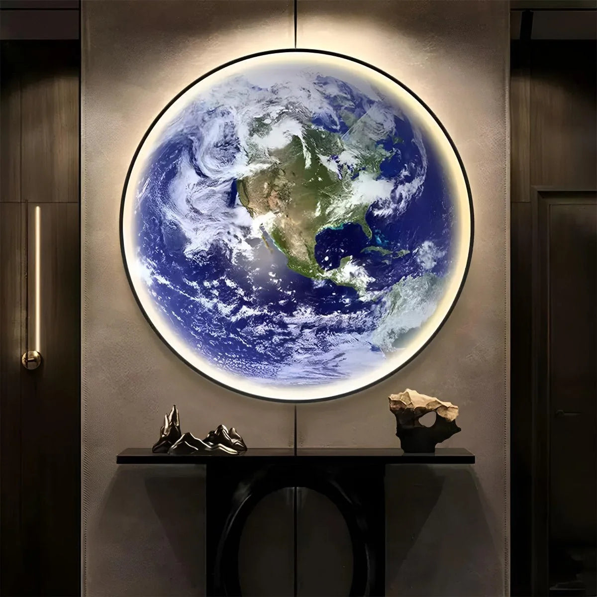 Wall Light 3D Globe Design Dimmable LED