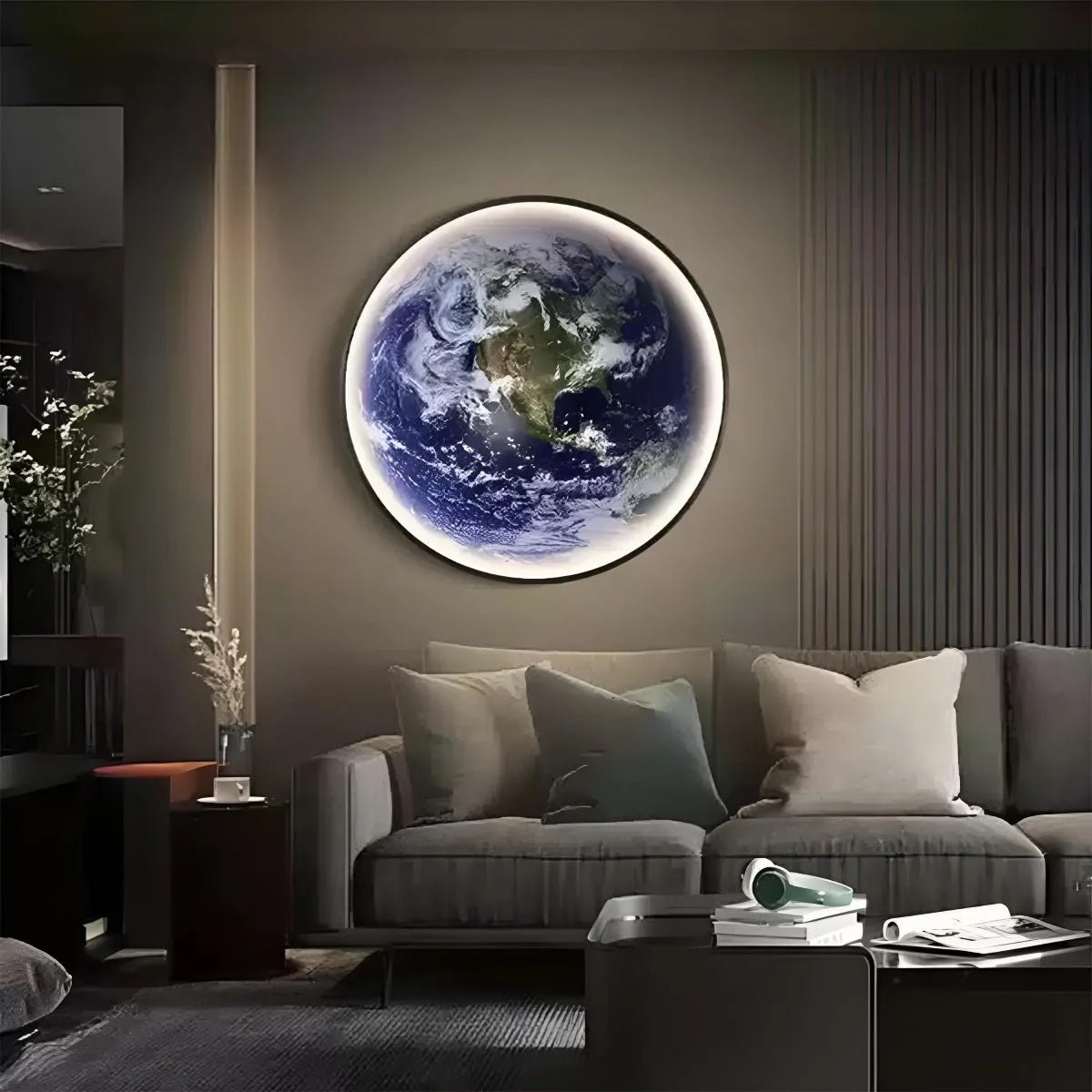 Wall Light 3D Globe Design Dimmable LED