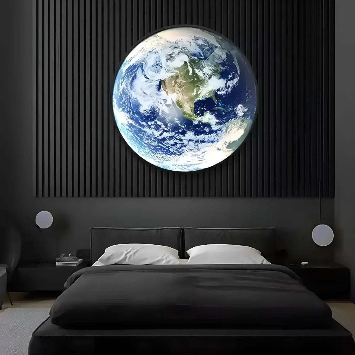 Wall Light 3D Globe Design Dimmable LED