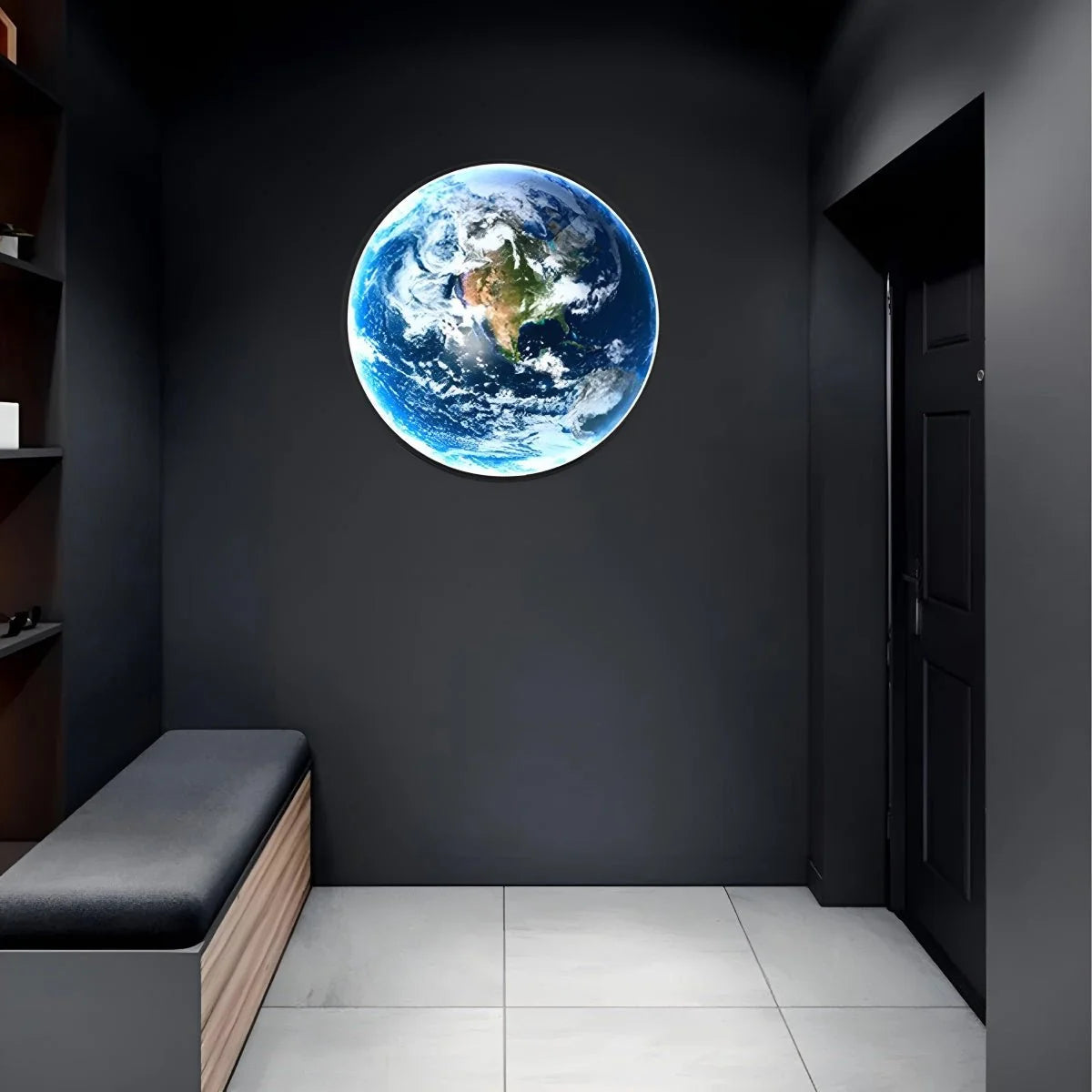 Wall Light 3D Globe Design Dimmable LED