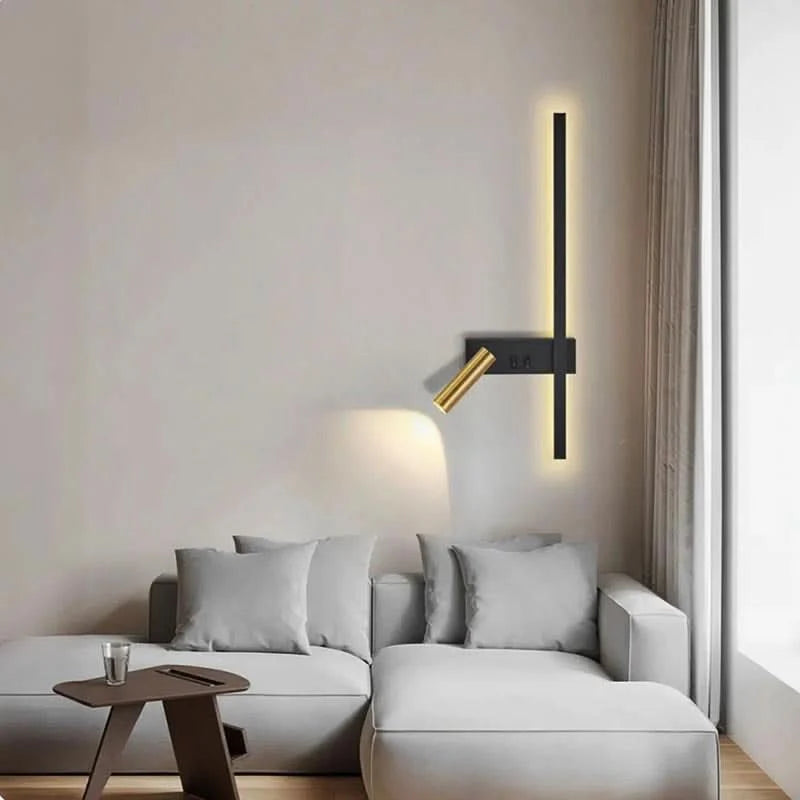 Wall Light Adjustable Swivel Integrated COB LED