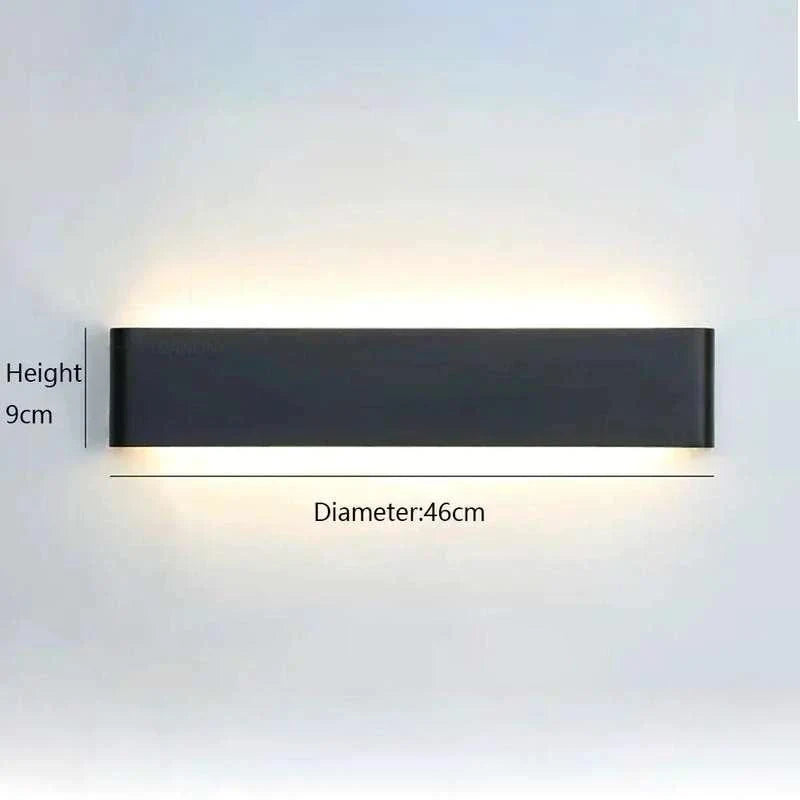 Wall Light Aluminum Up & Down LED Slim Design