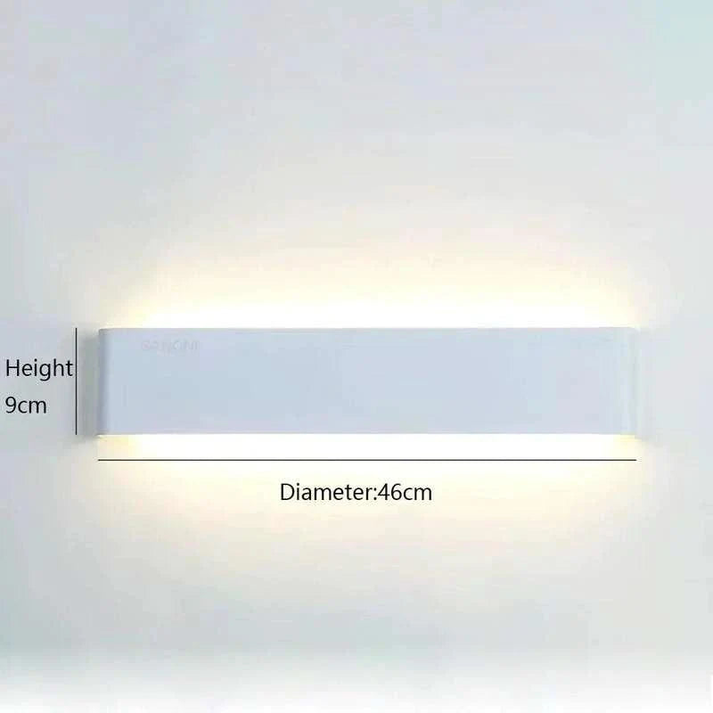 Wall Light Aluminum Up & Down LED Slim Design
