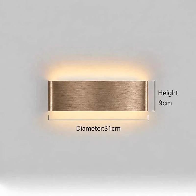 Wall Light Aluminum Up & Down LED Slim Design