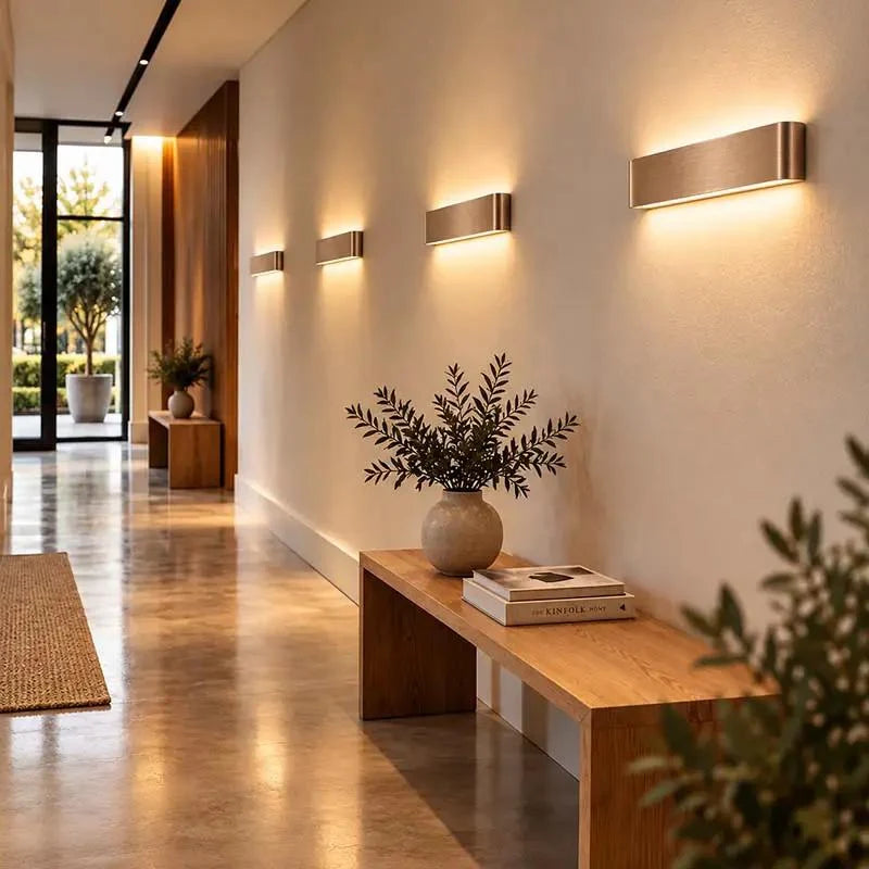 Wall Light Aluminum Up & Down LED Slim Design