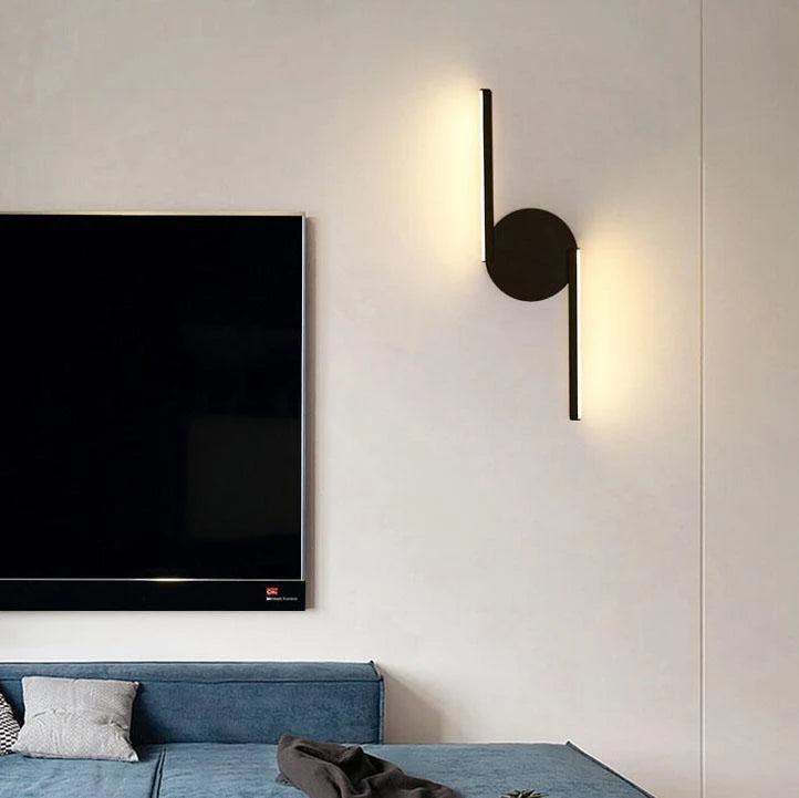 Wall Light Arc-Shaped Integrated LED & Even Output