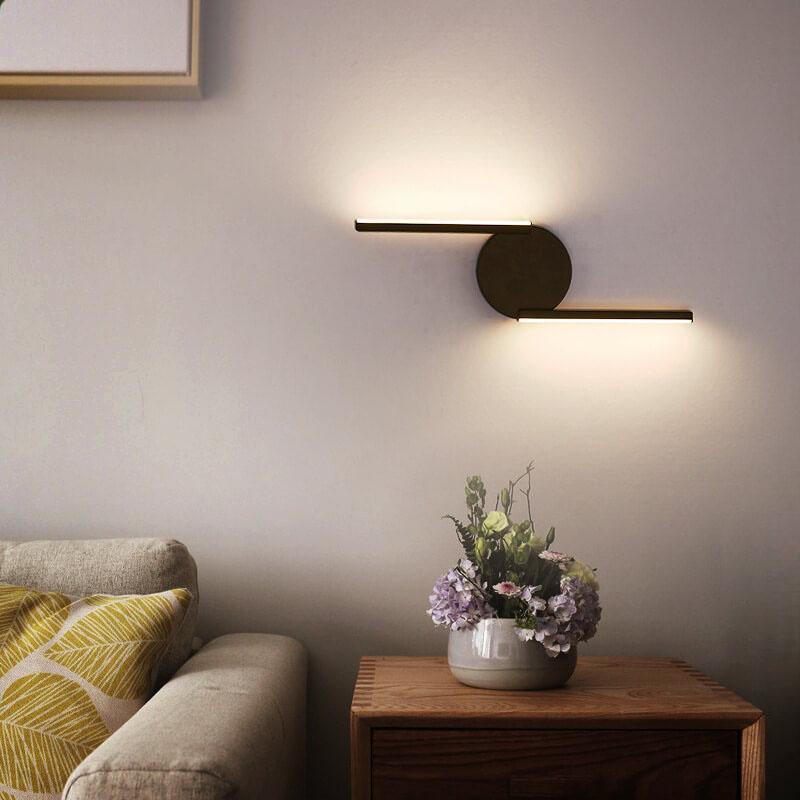 Wall Light Arc-Shaped Integrated LED & Even Output