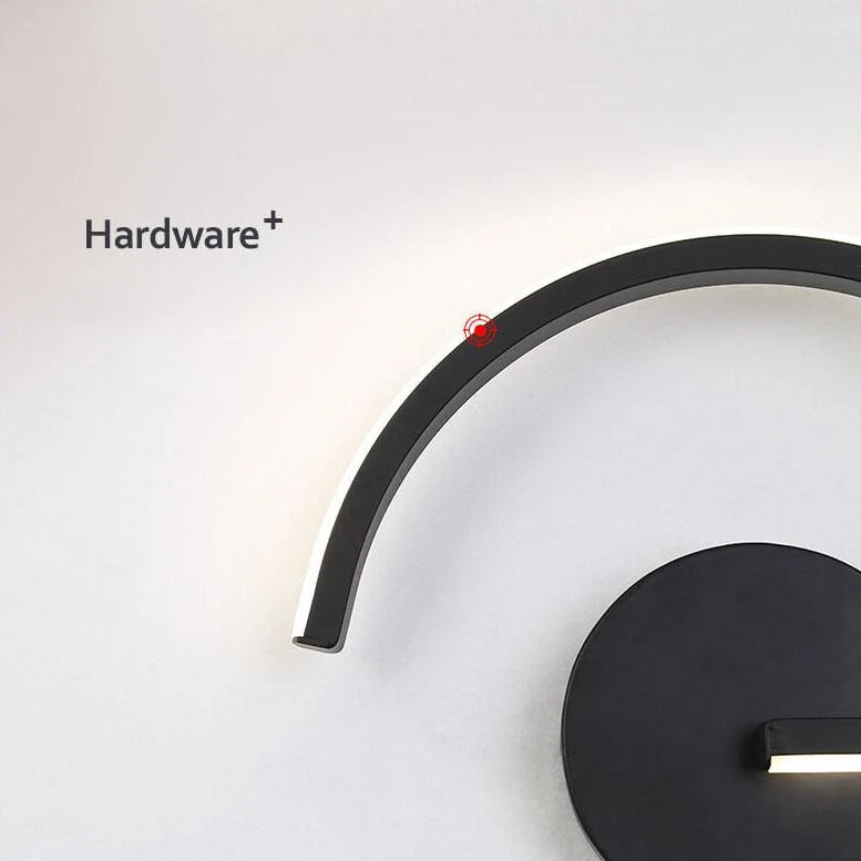 Wall Light Arc-Shaped Integrated LED & Even Output