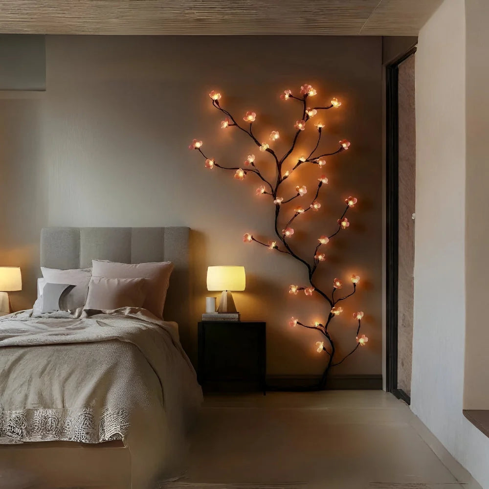 Wall Light Branch Tree Warm LEDs