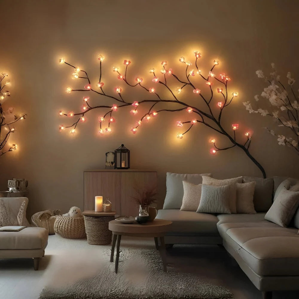 Wall Light Branch Tree Warm LEDs