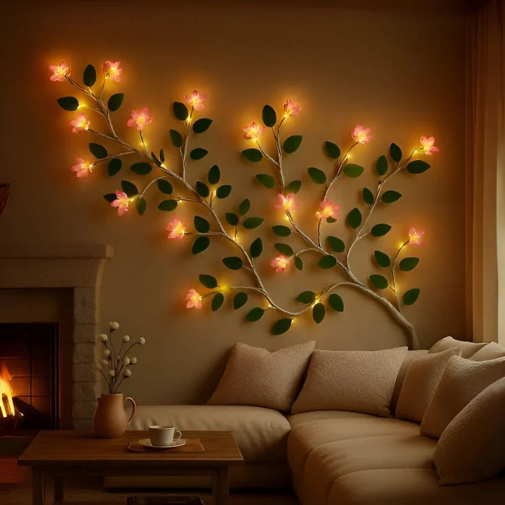 Wall Light Branch Tree Warm LEDs