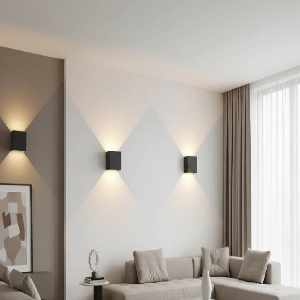 Wall Light Cordless LED Adjustable Beam USB Rechargeable