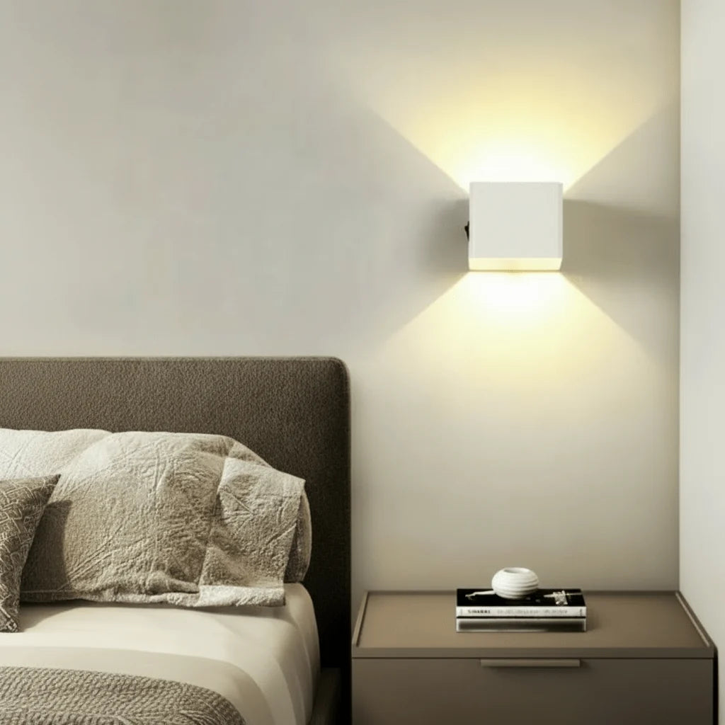 Wall Light Cordless LED Adjustable Beam USB Rechargeable