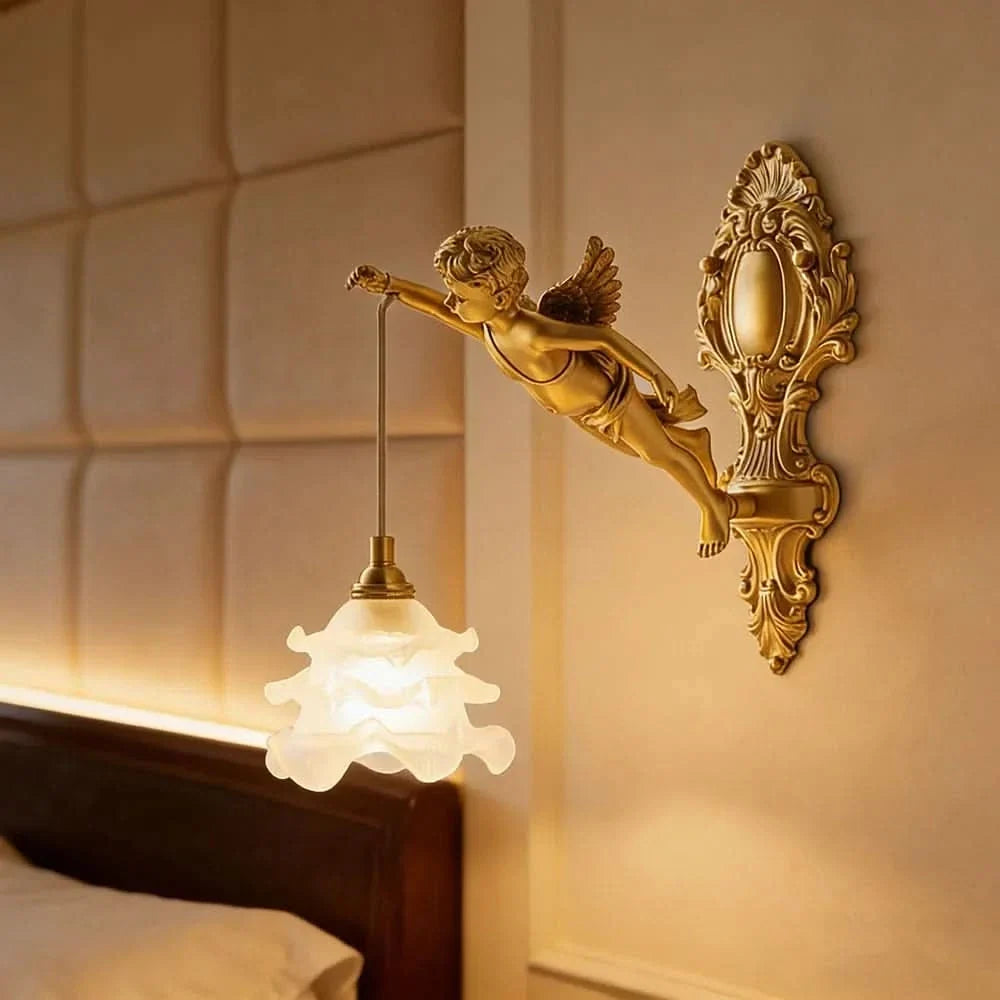 Wall Light Crystal & Copper LED Up-And-Down