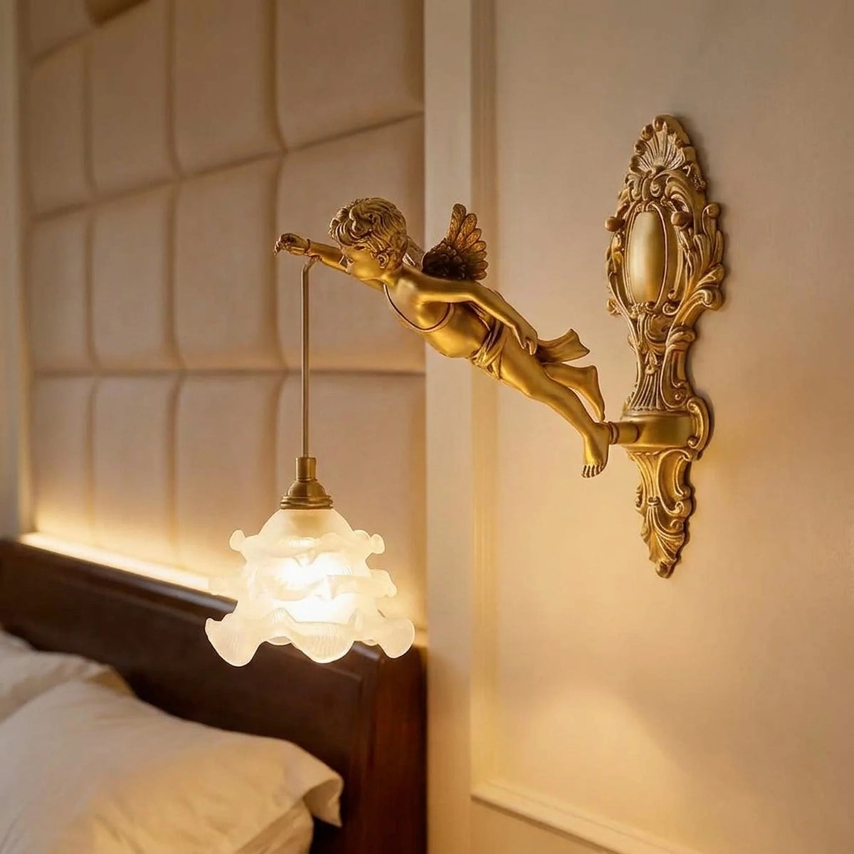 Wall Light Crystal & Copper LED Up-And-Down