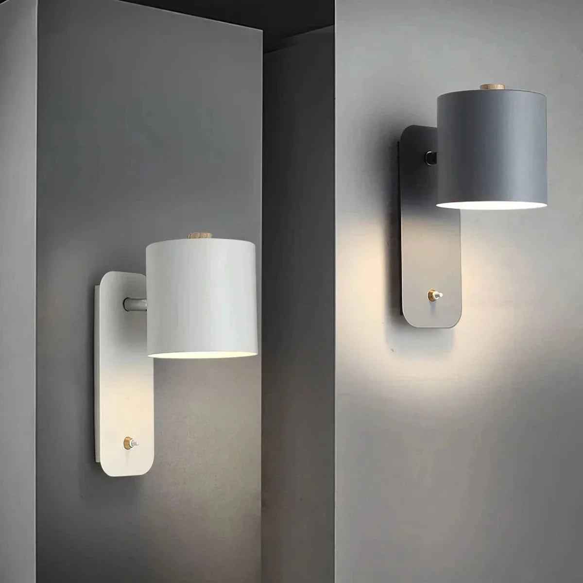 Wall Light Minimalist Hardwired Space-Saving