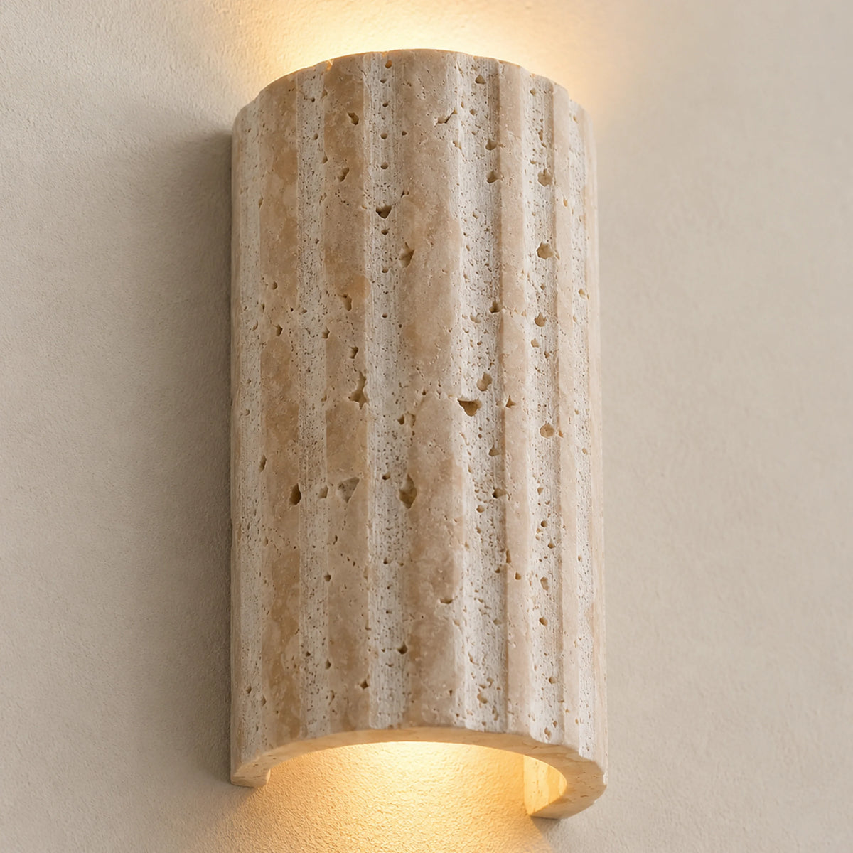 Wall Light Natural Stone Compact Hardwired 220V