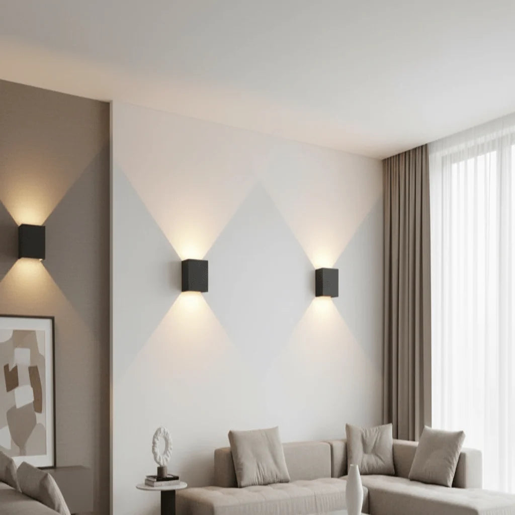 Wall Light Rechargeable LED Adjustable Beam Wireless Install