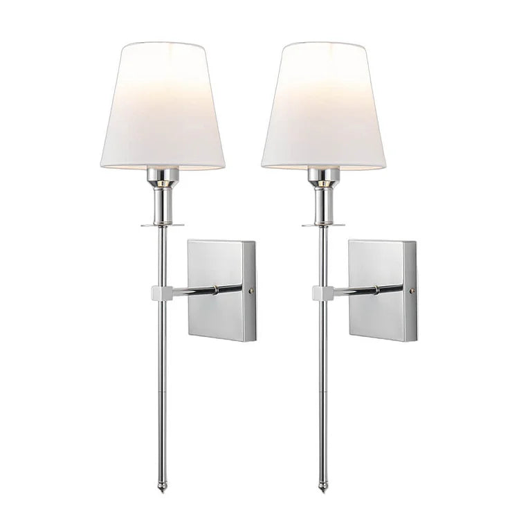 Wall Light USB Rechargeable Adhesive & Screw Mount 2-Pack
