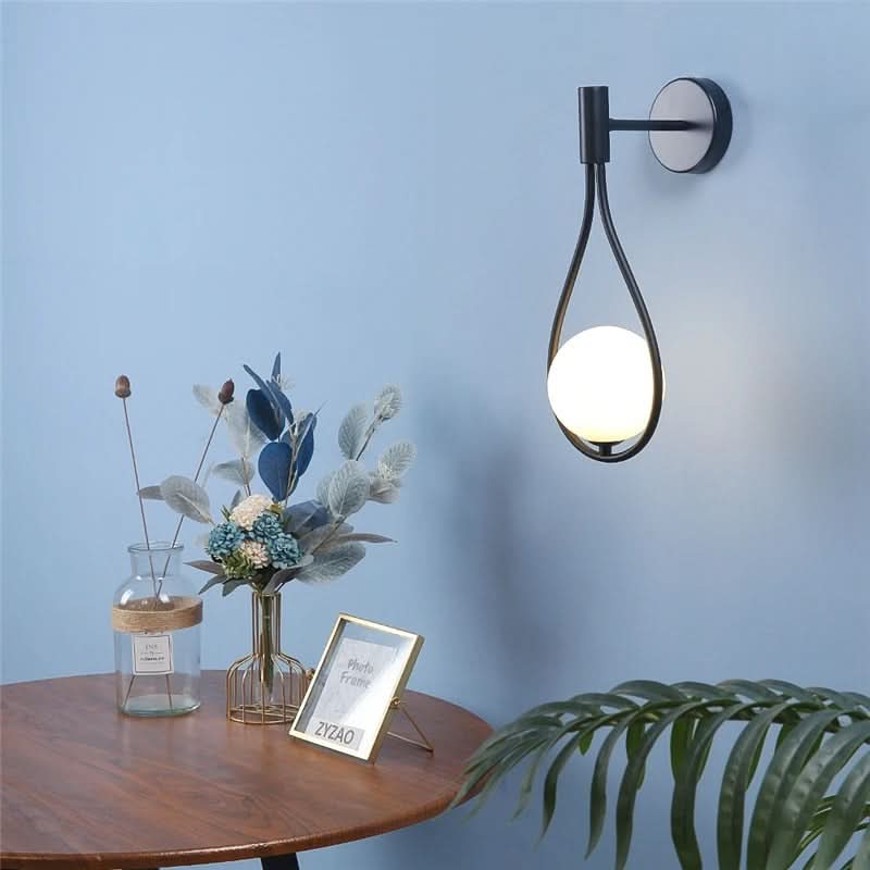 Wall Lights Glass Globe Diffuser Soft Even Lighting