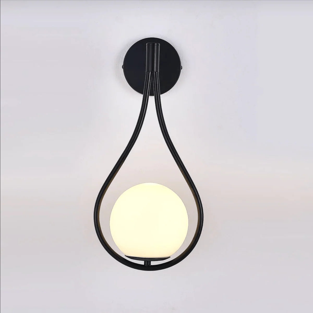 Wall Lights Glass Globe Diffuser Soft Even Lighting