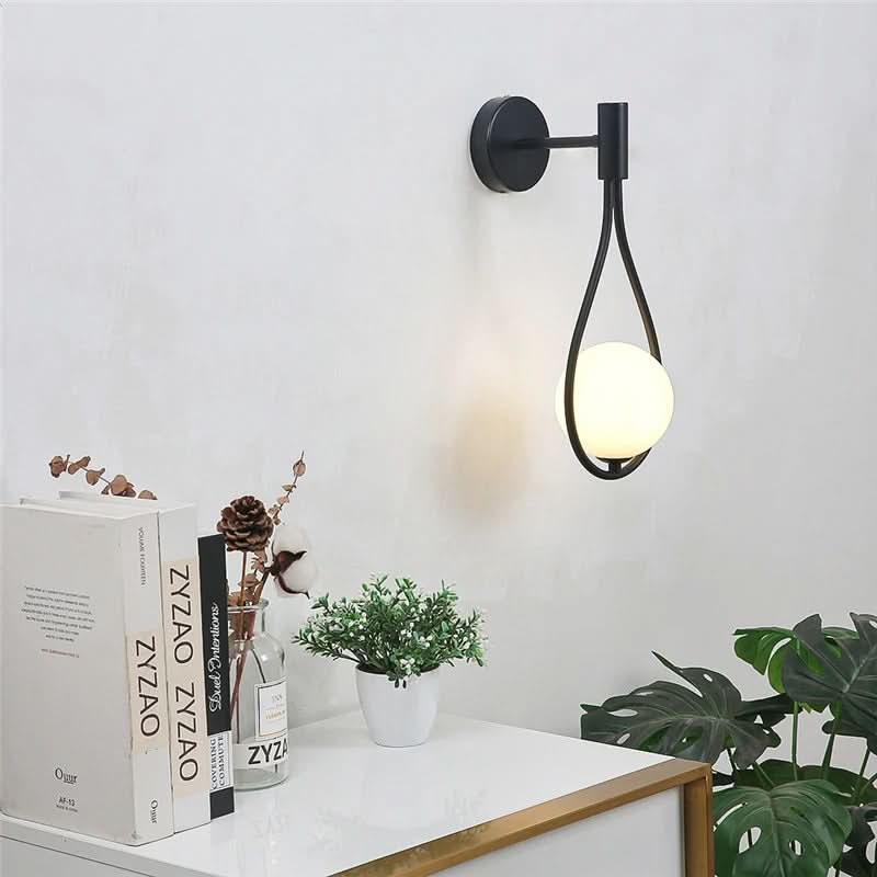 Wall Lights Glass Globe Diffuser Soft Even Lighting
