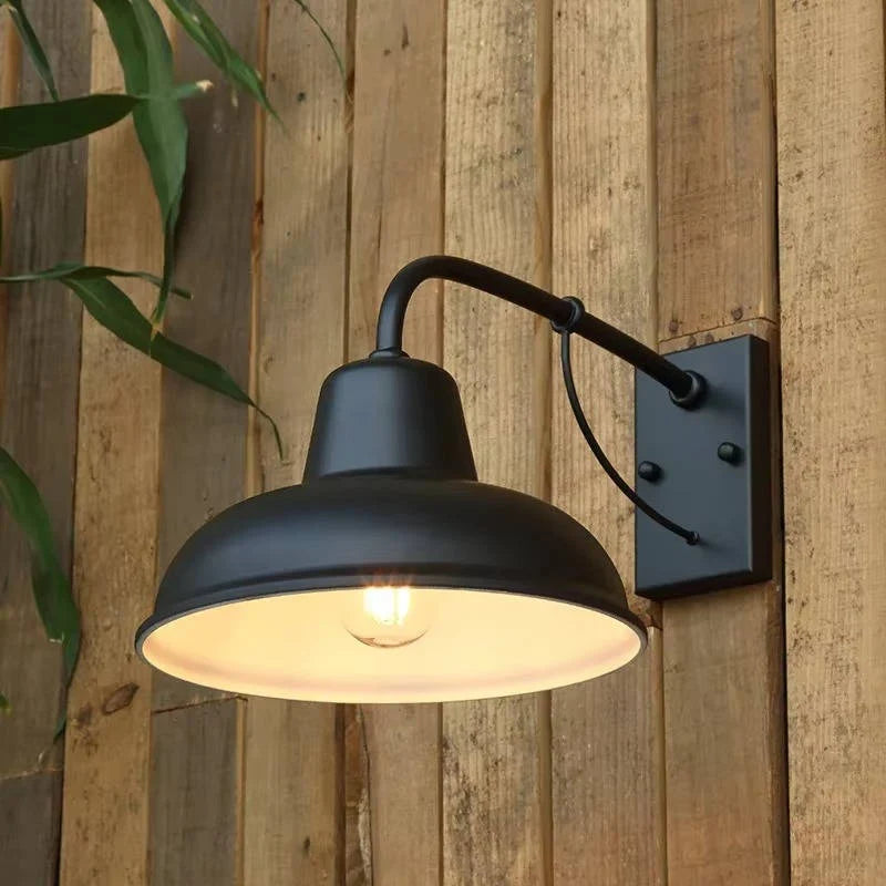 Wall Mount Barn Light Weather-Resistant Matte Black