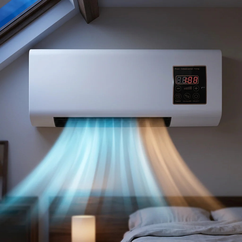 Wall-Mounted Air Conditioner 4-in-1 Quiet Operation