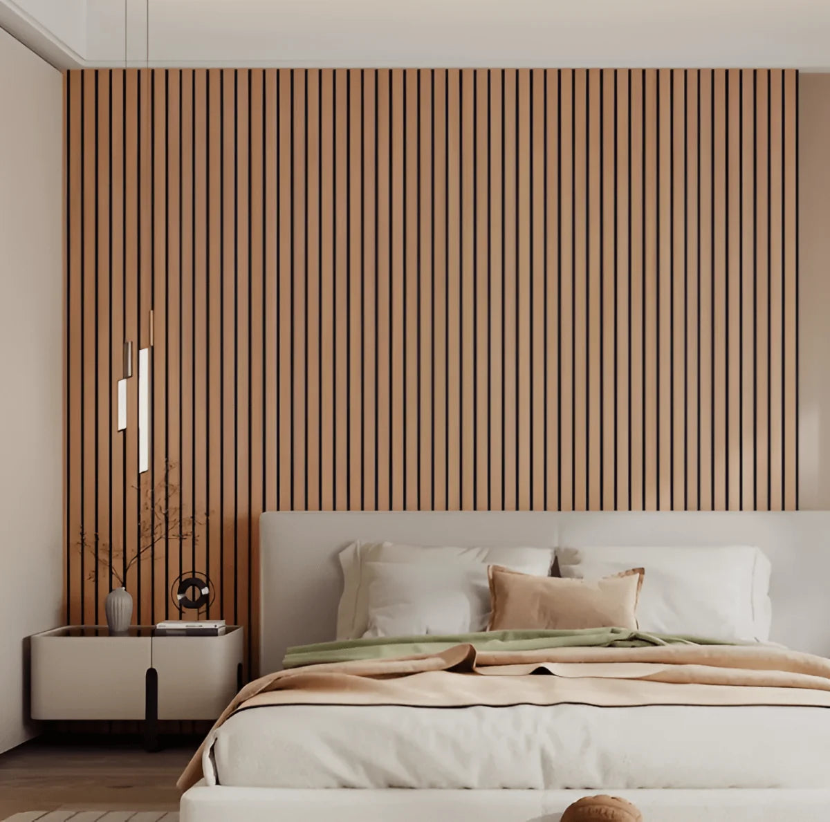 Wall Panels Self-Adhesive Wood Grain Water-Resistant PVC