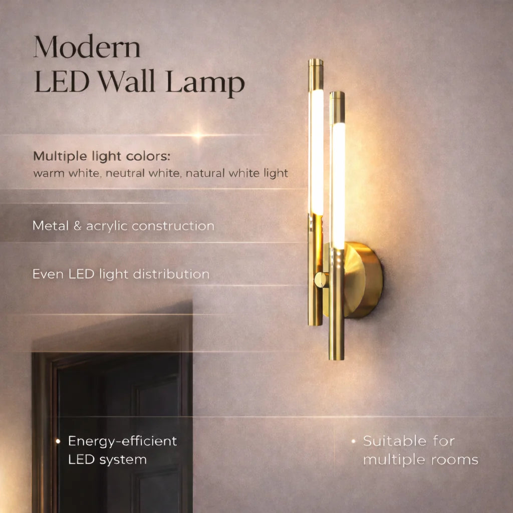 Wall Sconce Integrated LED & Acrylic Diffuser